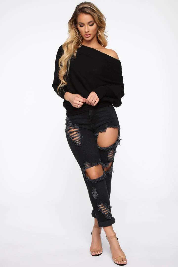 Top 10 π Fashion Nova Karly Sweater - Black Pullovers β¨ 2 Fashion Nova Karly Sweater - Black Pullovers