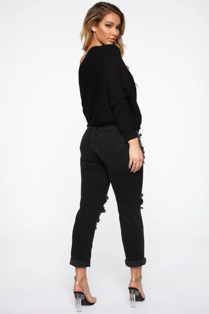 Top 10 π Fashion Nova Karly Sweater - Black Pullovers β¨ 4 Fashion Nova Karly Sweater - Black Pullovers