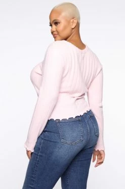 Buy π Fashion Nova Maddy Sweater - Blush Pullovers β¨ 17 Fashion Nova Maddy Sweater - Blush Pullovers