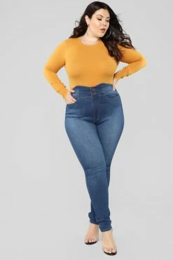 Fashion Nova Doesn't Matter To Me Sweater - Mustard Pullovers