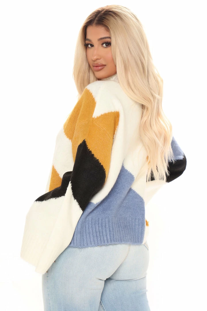 Cheapest ๐ Fashion Nova Pullovers Classic Take Colorblock Sweater - Blue/combo ๐ฅ 3 Fashion Nova Pullovers Classic Take Colorblock Sweater - Blue/combo