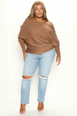 Fashion Nova Karly Sweater - Caffe Pullovers