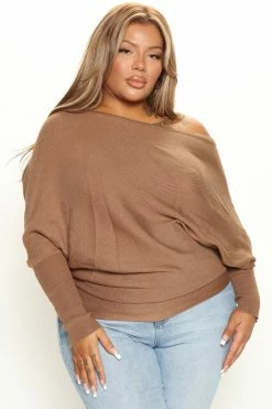 Fashion Nova Karly Sweater - Caffe Pullovers