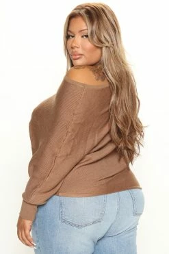Fashion Nova Karly Sweater - Caffe Pullovers
