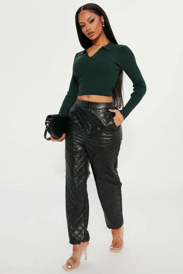 Top 10 π Fashion Nova Amber Crop Sweater - Hunter Pullovers π 3 Fashion Nova Amber Crop Sweater - Hunter Pullovers