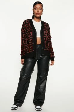 Fashion Nova Cardigans In Your Dreams Cardigan - Brown/combo