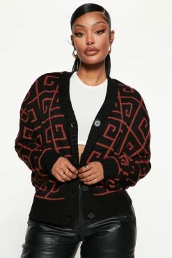 Fashion Nova Cardigans In Your Dreams Cardigan - Brown/combo