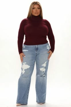 Discount โญ Fashion Nova Meet Me Somewhere Turtle Neck Sweater - Wine Pullovers ๐ 15 Fashion Nova Meet Me Somewhere Turtle Neck Sweater - Wine Pullovers