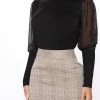 Fashion Nova Pullovers Meet Me In Manhattan Sweater - Black