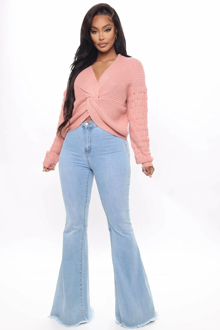 Best deal π Fashion Nova Pullovers Yris Sweater - Mauve π₯° 2 Fashion Nova Pullovers Yris Sweater - Mauve