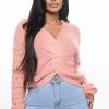 Fashion Nova Pullovers Yris Sweater - Mauve