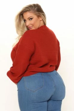 Best reviews of ❤️ Fashion Nova Twisted Stories Sweater - Rust Pullovers 🔔 14 Fashion Nova Twisted Stories Sweater - Rust Pullovers