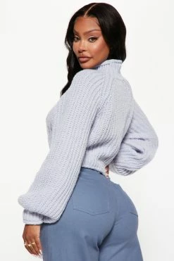 Fashion Nova Pullovers Feeling The Love Sweater - Lilac