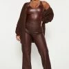 Fashion Nova Lizzy Cardigan Sweater - Chocolate Cardigans