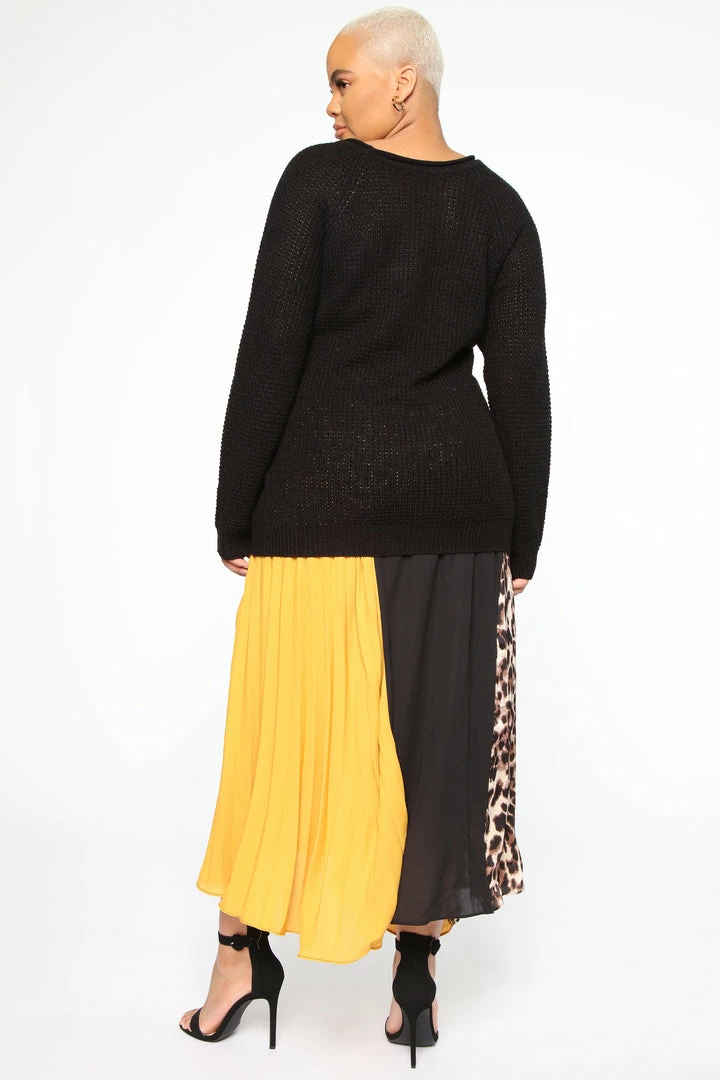 New π Fashion Nova Ariana Waffle Sweater - Black Pullovers π 10 Fashion Nova Ariana Waffle Sweater - Black Pullovers