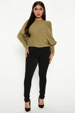 Fashion Nova Karly Sweater - Green