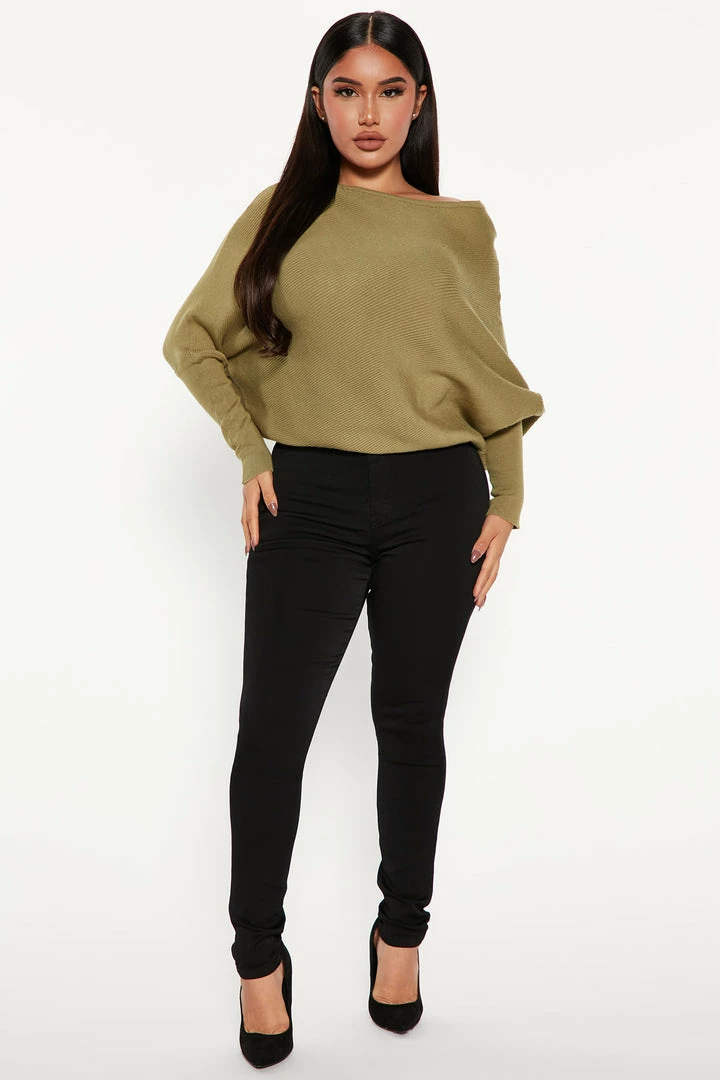 Cheapest π₯° Fashion Nova Karly Sweater - Green π 2 Fashion Nova Karly Sweater - Green