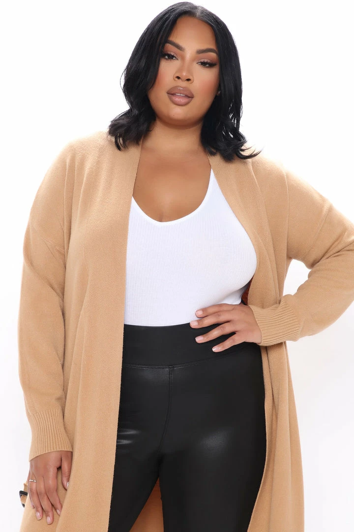 Top 10 ✨ Fashion Nova Warms Your Heart Sweater Duster - Taupe Cardigans ✨ 6 Fashion Nova Warms Your Heart Sweater Duster - Taupe Cardigans