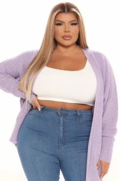 Best Pirce π― Fashion Nova Just Go With It Cardigan - Lavender π 14 Fashion Nova Just Go With It Cardigan - Lavender