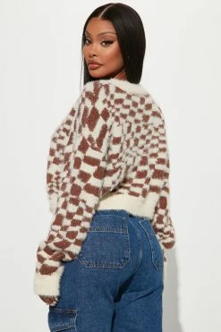 Best reviews of ๐ Fashion Nova Karma Checkered Fuzzy Knit Cardigan - Brown/combo Cardigans ๐ 8 Fashion Nova Karma Checkered Fuzzy Knit Cardigan - Brown/combo Cardigans