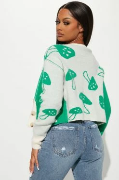 Outlet π Fashion Nova Cardigans Lost In Wonderland Mushroom Cardigan - Green/combo π₯ 8 Fashion Nova Cardigans Lost In Wonderland Mushroom Cardigan - Green/combo