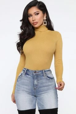 Best Sale β Fashion Nova Tara Turtle Neck Sweater - Mustard π 11 Fashion Nova Tara Turtle Neck Sweater - Mustard