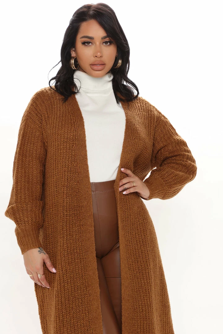 Best Pirce π Fashion Nova Couch Cuddles Long Cardigan - Brown Cardigans β 2 Fashion Nova Couch Cuddles Long Cardigan - Brown Cardigans