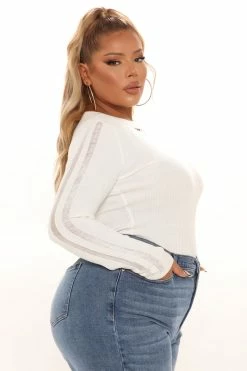 Fashion Nova Pullovers Becca Sweater - Ivory