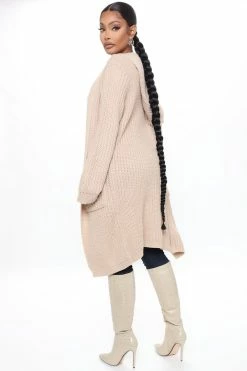 Outlet β¨ Fashion Nova Cardigans Knit's Not The Time Cardigan - Taupe π 9 Fashion Nova Cardigans Knit's Not The Time Cardigan - Taupe