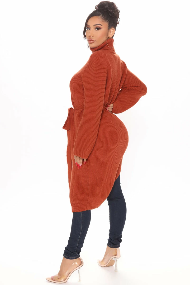 Best Pirce π₯ Fashion Nova Wrap Star Asymmetrical Sweater - Cognac Pullovers π― 3 Fashion Nova Wrap Star Asymmetrical Sweater - Cognac Pullovers