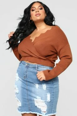 Best reviews of 🌟 Fashion Nova Pullovers Finding Love Sweater - Cognac 🧨 13 Fashion Nova Pullovers Finding Love Sweater - Cognac