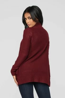 New ❤️ Fashion Nova Moments After Cardigan - Burgundy Cardigans 😉 16 Fashion Nova Moments After Cardigan - Burgundy Cardigans