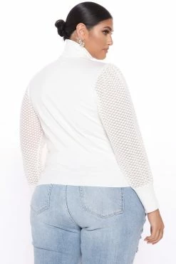 Fashion Nova Admire Me Turtleneck Sweater - Ivory Pullovers