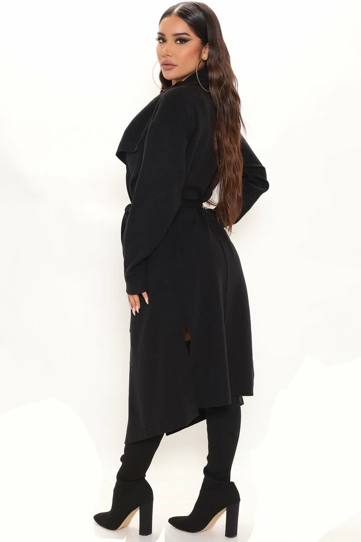 Best Pirce π Fashion Nova Cardigans Mood For Comfort Cardigan - Black 𧨠3 Fashion Nova Cardigans Mood For Comfort Cardigan - Black