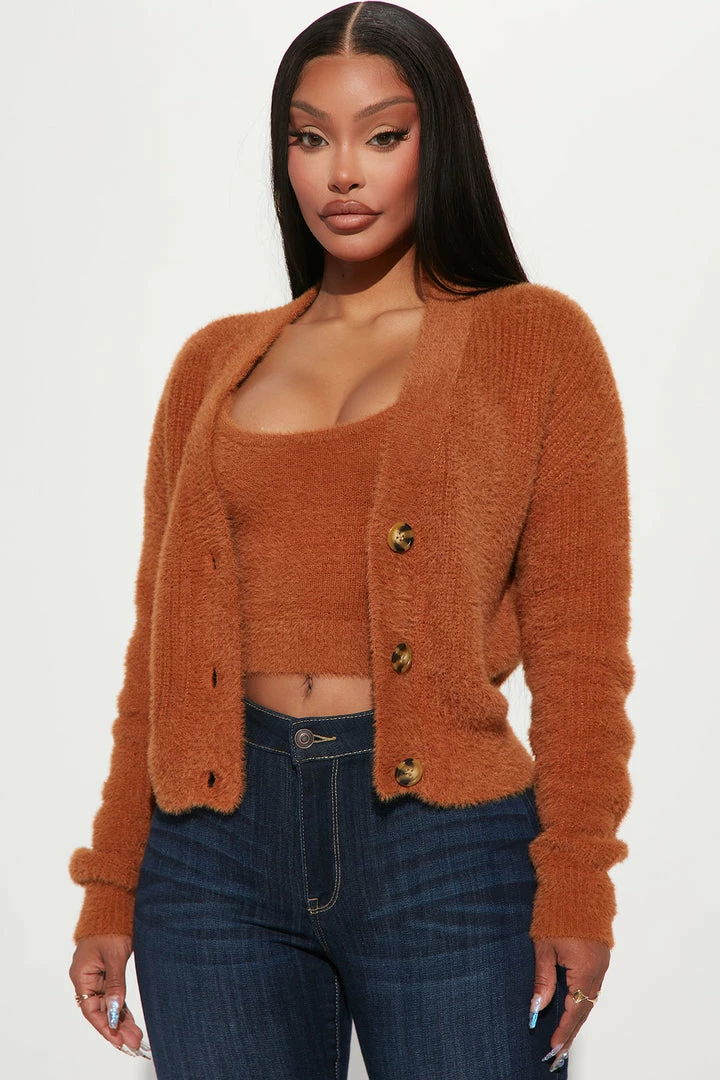 Best reviews of π Fashion Nova Can't Stop Love Fuzzy Sweater Set - Chestnut π 1 Fashion Nova Can't Stop Love Fuzzy Sweater Set - Chestnut
