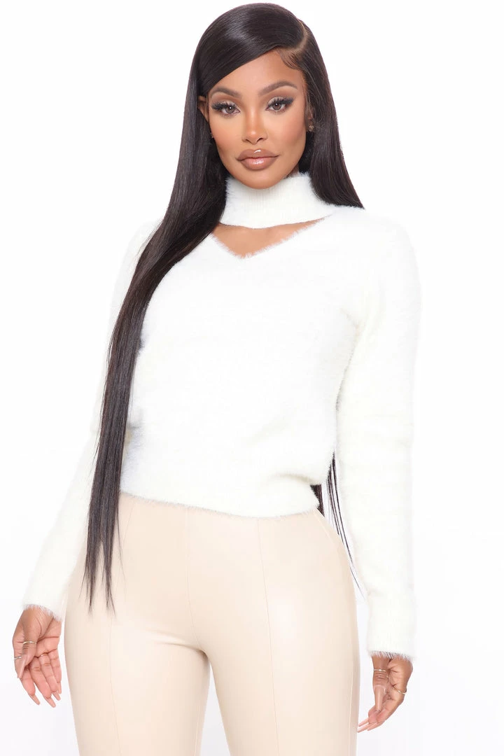 Fashion Nova Pullovers Forever Yours Sweater - Ivory