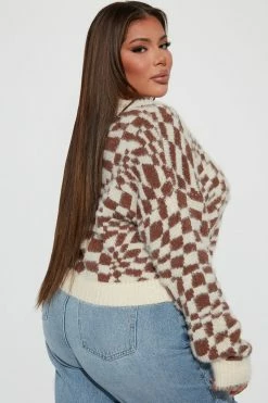 Best reviews of ๐ Fashion Nova Karma Checkered Fuzzy Knit Cardigan - Brown/combo Cardigans ๐ 11 Fashion Nova Karma Checkered Fuzzy Knit Cardigan - Brown/combo Cardigans