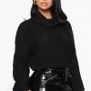 Fashion Nova Pullovers You Got It All Cropped Sweater - Black