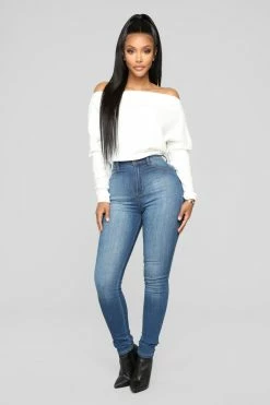 Fashion Nova Pullovers Crazed In Love Sweater - Ivory