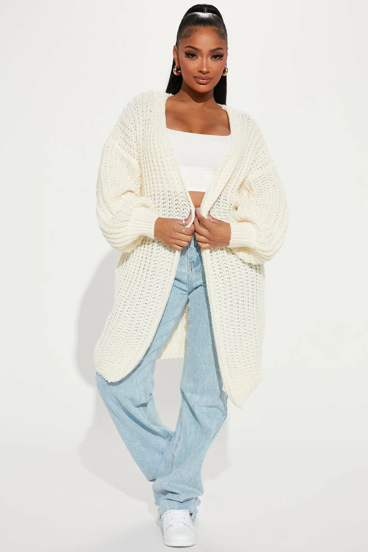 Cheapest π Fashion Nova Cardigans Real Love Open Front Cardigan - Cream π 2 Fashion Nova Cardigans Real Love Open Front Cardigan - Cream