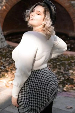 Fashion Nova Higher Love Sweater - Ivory Pullovers